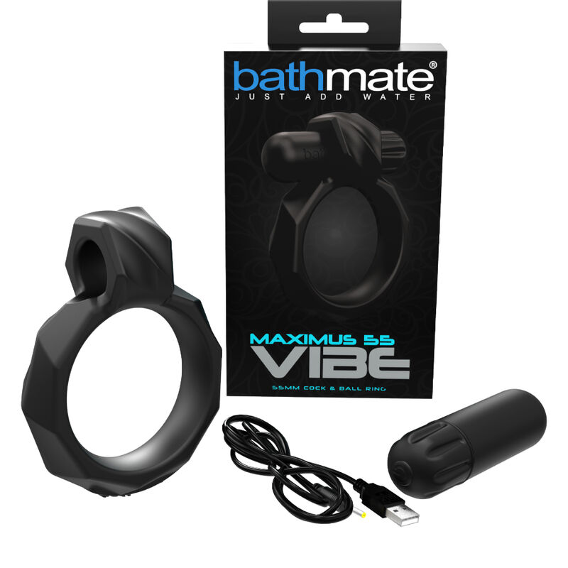 BATHMATE VIBE RING MAXIMUS 55, vibrirajući prsten za penis