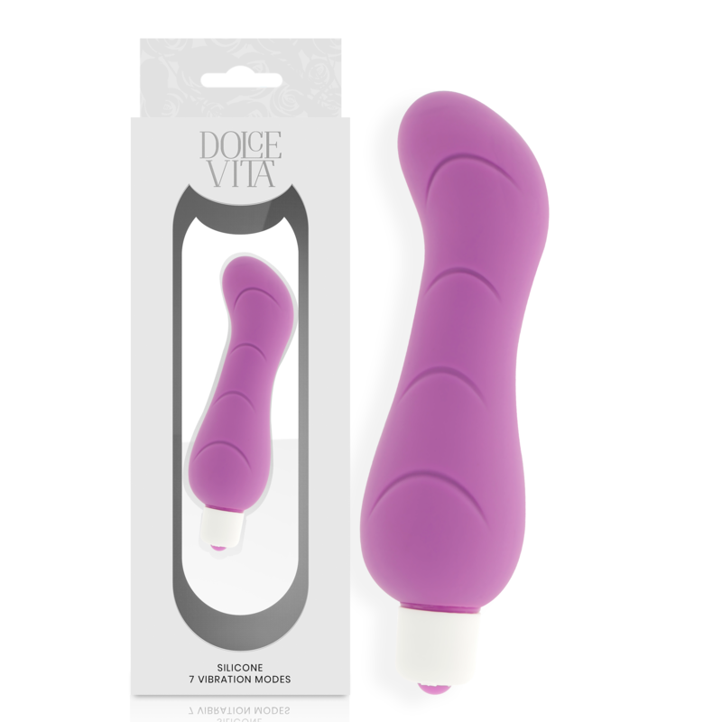 Dolce Vita vibrator za G točku s odvojivom silikonskom navlakom