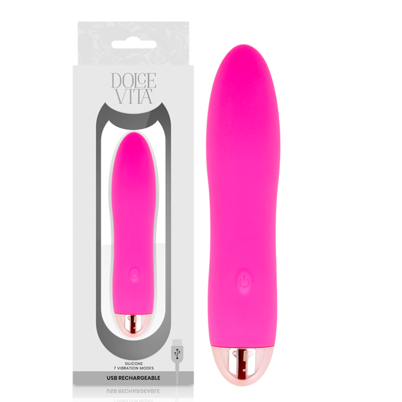 Dolce Vita Four mini vibrator, ružičasti