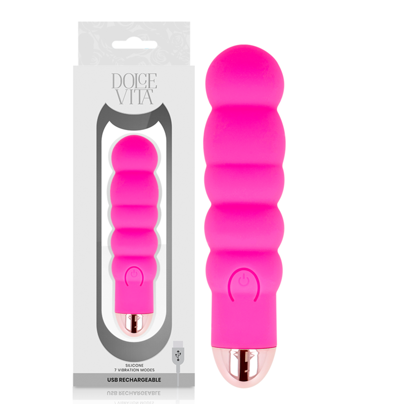 Dolce Vita Six mini vibrator, ružičasti