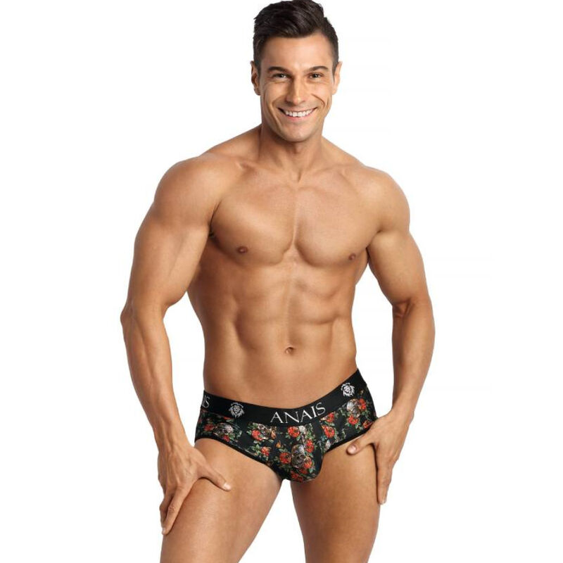 Bikini jockstrap s otvorenom stražnjicom od mekanog rastezljivog materijala, udoban ANAIS MEN
