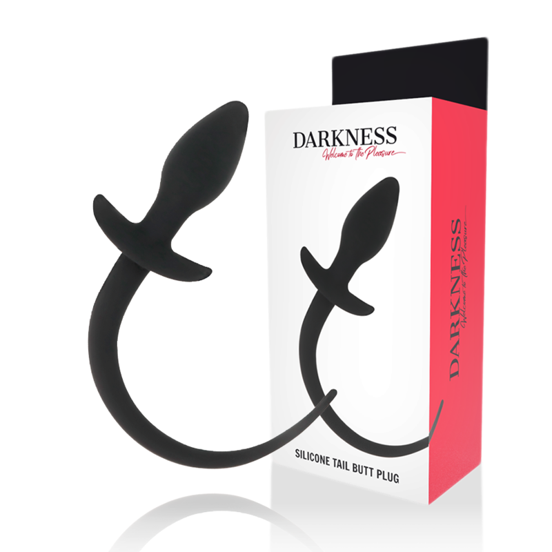 DARKNESS ANAL analni čep od silikona, crni, 28 cm