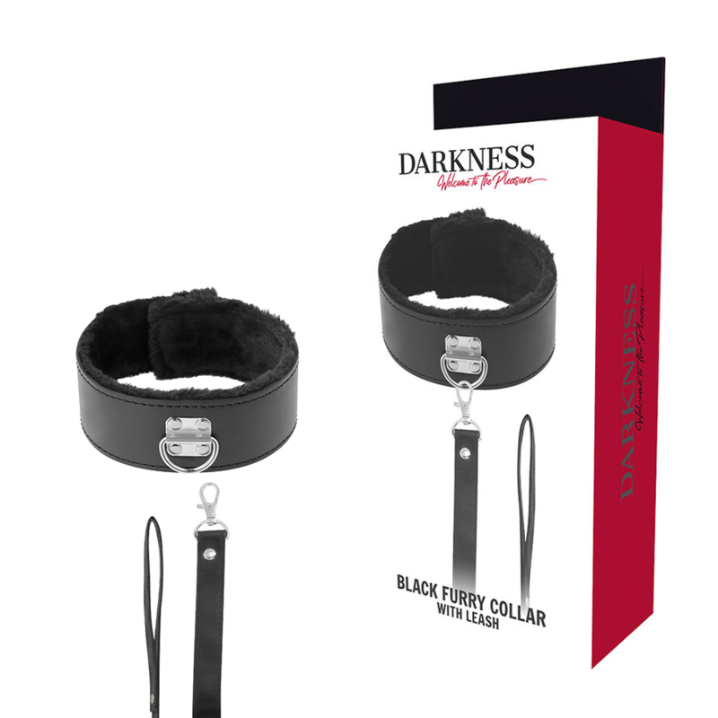 DARKNESS BDSM ogrlica s lancem i ručkom