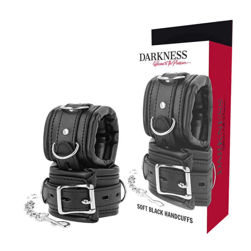 DARKNESS podstavljene BDSM lisice za zapešća