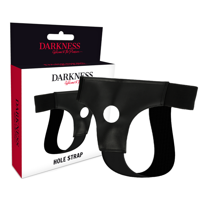 DARKNESS SENSATIONS harness za strap on s otvorom
