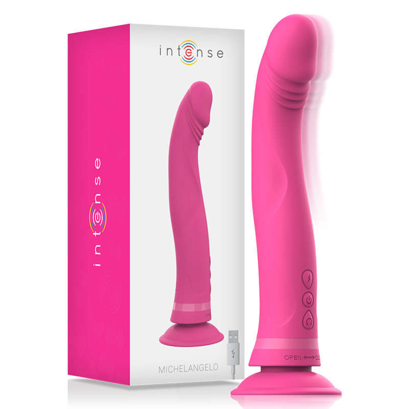 INTENSE Michelangelo vibrator s vakuumskom čašicom