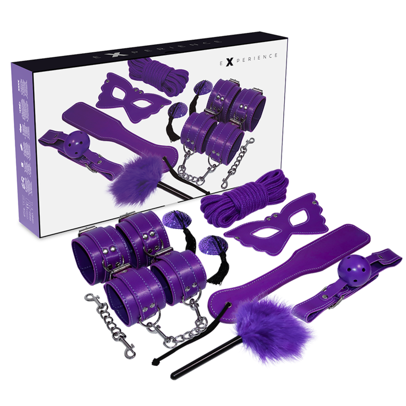 EXPERIENCE Purple Series BDSM set od 8 dijelova