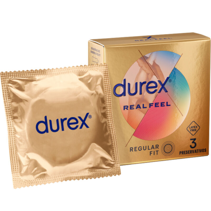Durex RealFeel kondomi bez lateksa, 3 komada