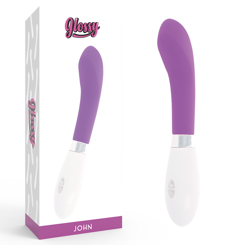 GLOSSY John G točkasti vibrator, ljubičasti