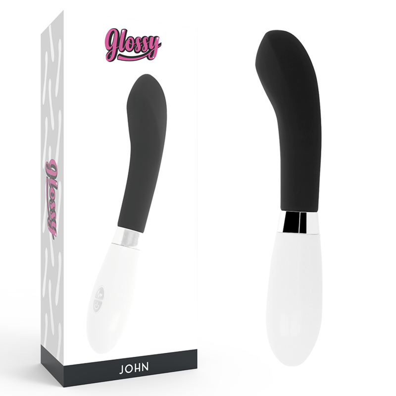 G točka vibrator GLOSSY John, crni