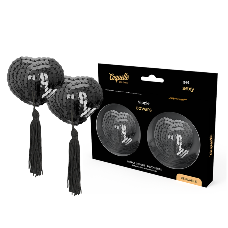 Coquette Chic Desire crne naljepnice za bradavice