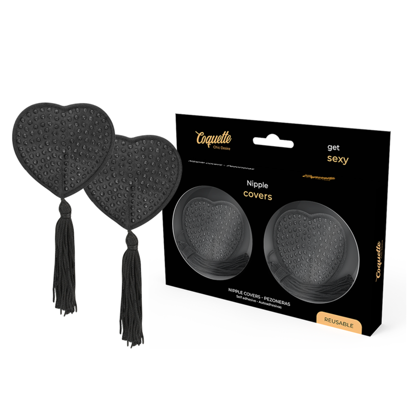 Coquette Chic Desire prekrivači za bradavice, crni