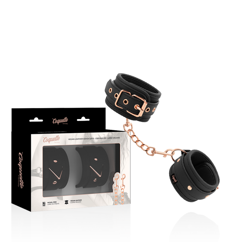 Coquette Chic Desire Fantasy lisice za zapešća od veganske kože