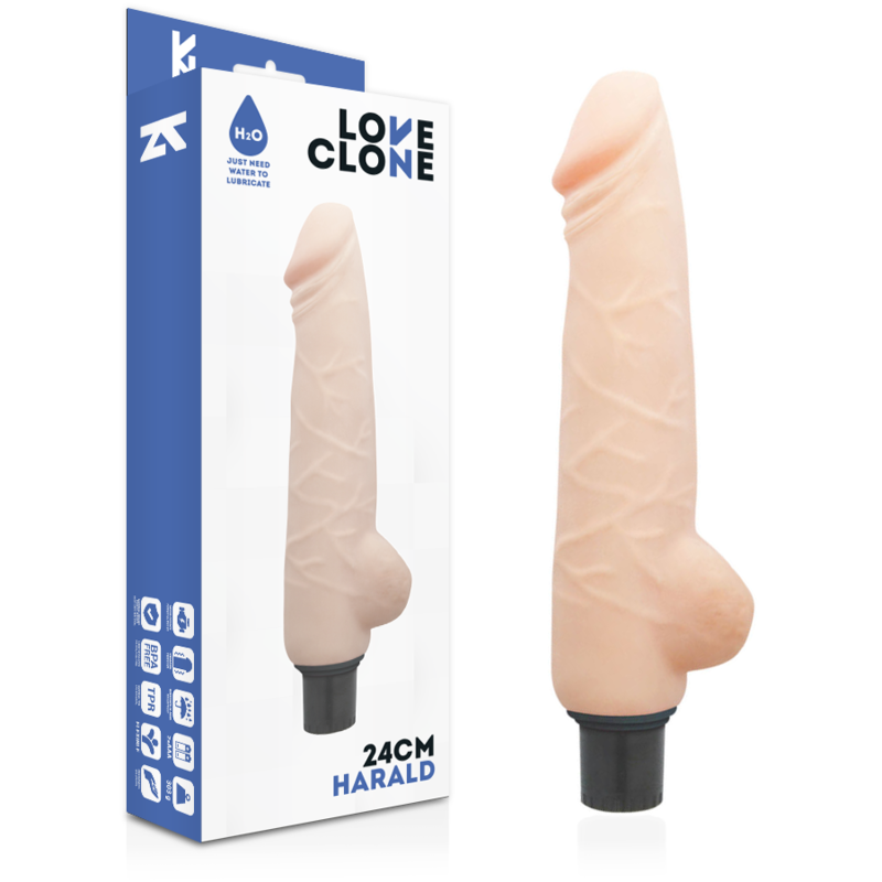 LOVECLONE Harald realistični vibrator, 24 cm