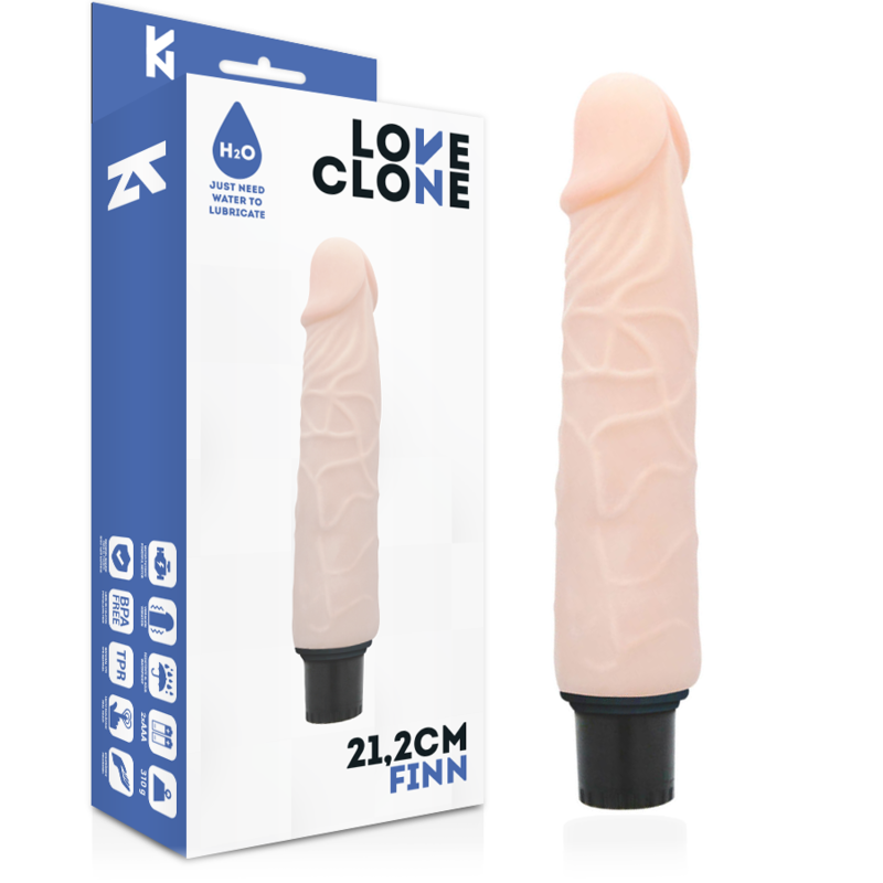 LOVECLONE Finn realistični vibrator, 21,2 cm