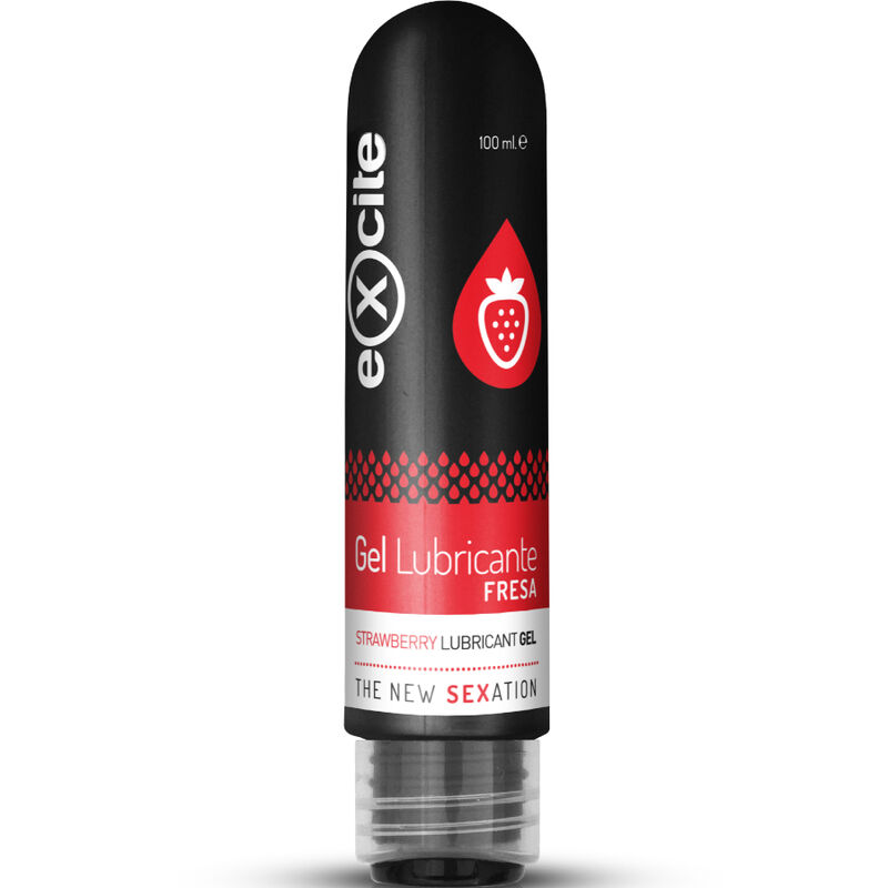 EXCITE lubrikant s okusom jagode, 100 ml