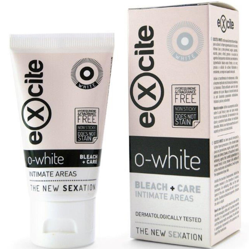 EXCITE O WHITE krema za njegu intimnih dijelova kože, 50 ml