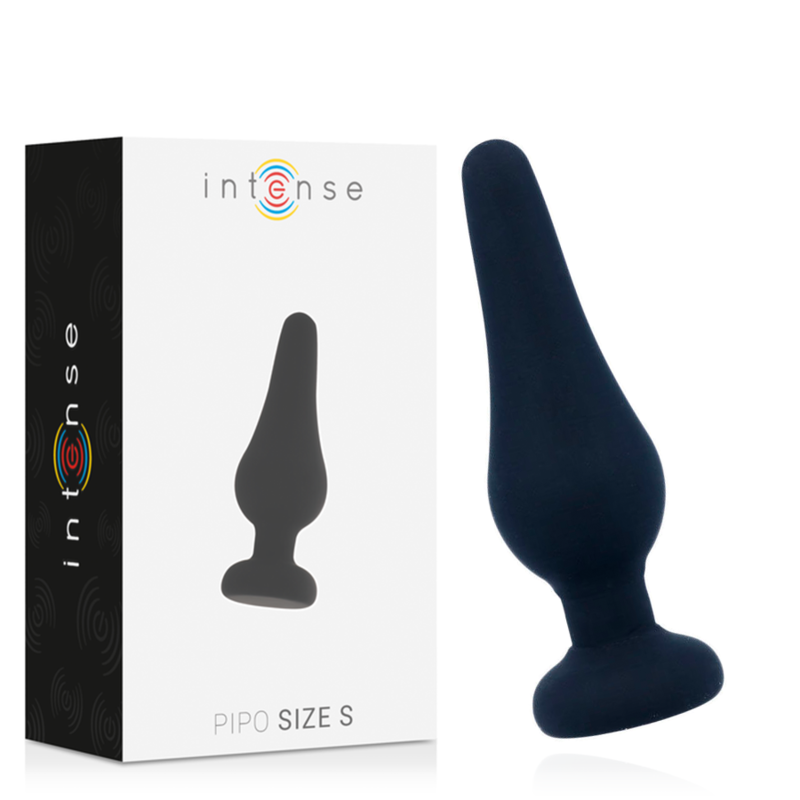 INTENSE Pipo S analni čep od silikona, 9,8 cm
