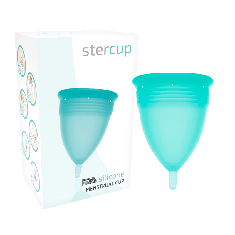 STERCUP menstrualna čašica akvamarin, veličina L