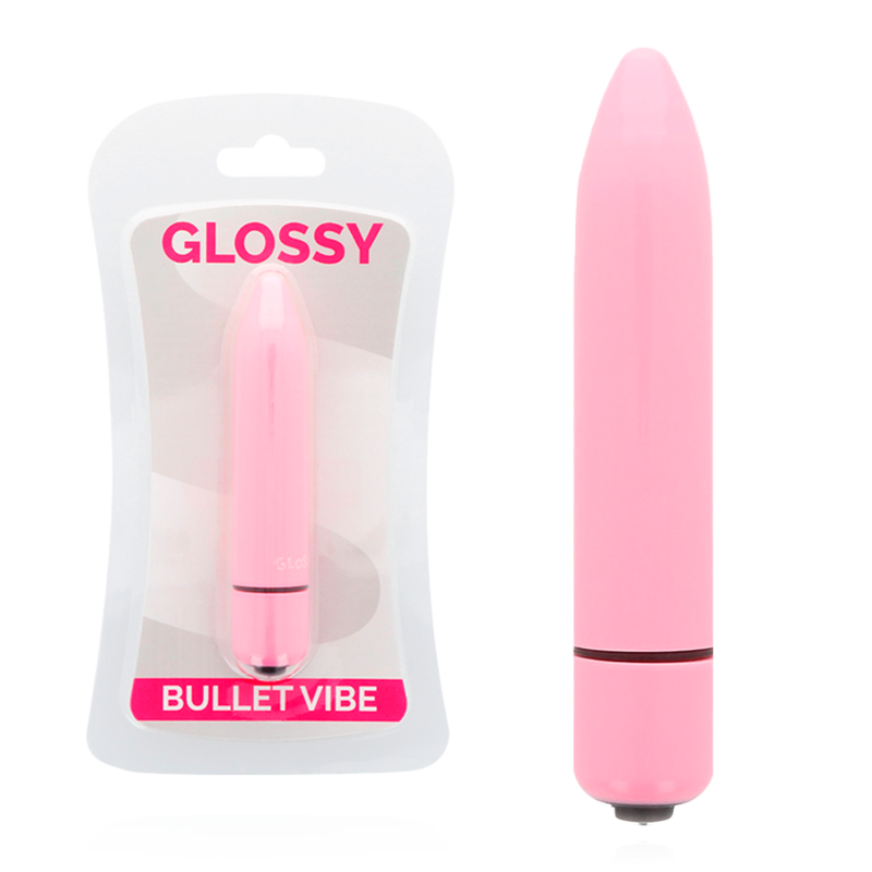 GLOSSY Thin Vibe mini vibrator, ružičasti