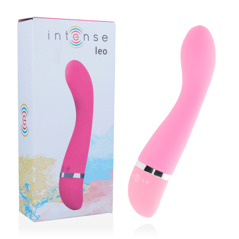INTENSE Leo fleksibilni vibrator tipa rabbit od silikona, ružičasti