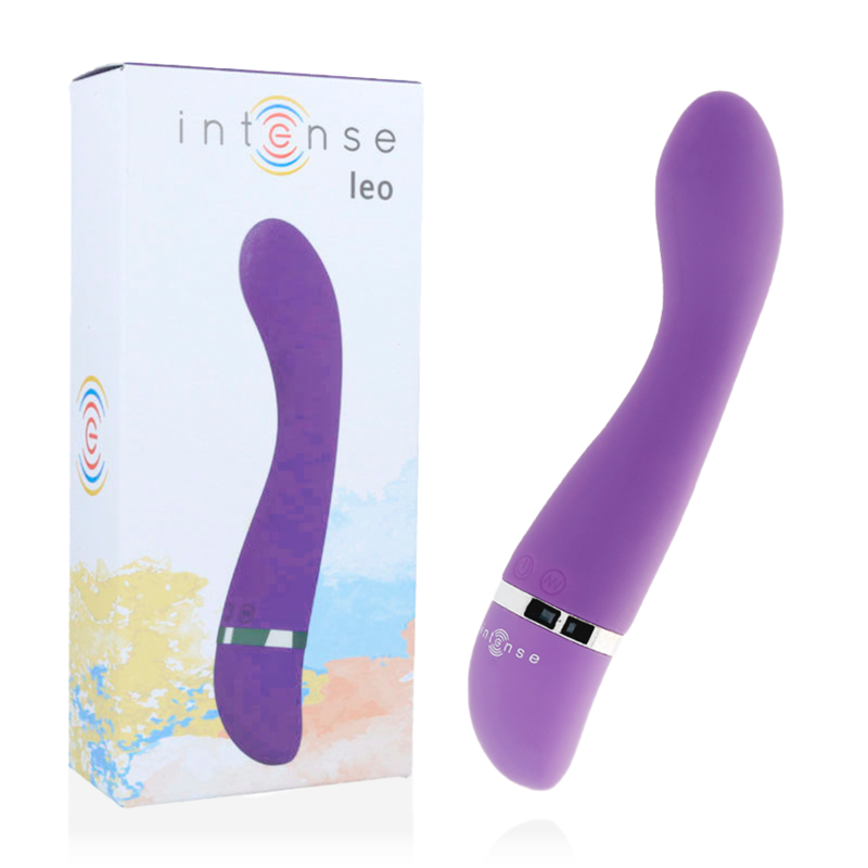 INTENSE Leo silikonski vibrator, lila