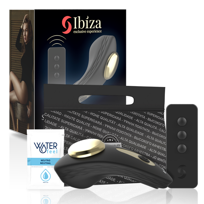 Gaćice s vibratorom od silikona, daljinskim upravljačem i 9 načina rada IBIZA TECHNOLOGY
