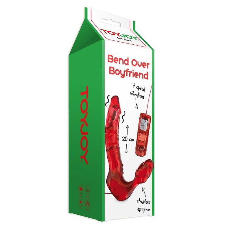 TOYJOY Bend Over Boyfriend strapless harness s vibracijom