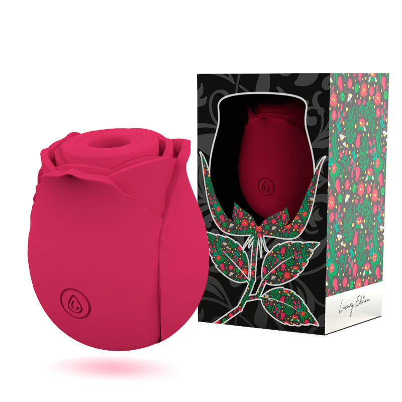 MIA Limited Edition Wave vibrator s tlačnim valovima, crveni