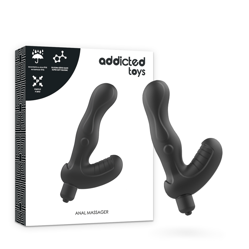 ADDICTED TOYS P Spot Vibe analni čep s vibracijama