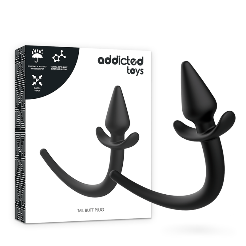 ADDICTED TOYS Puppy Tail analni čep od silikona
