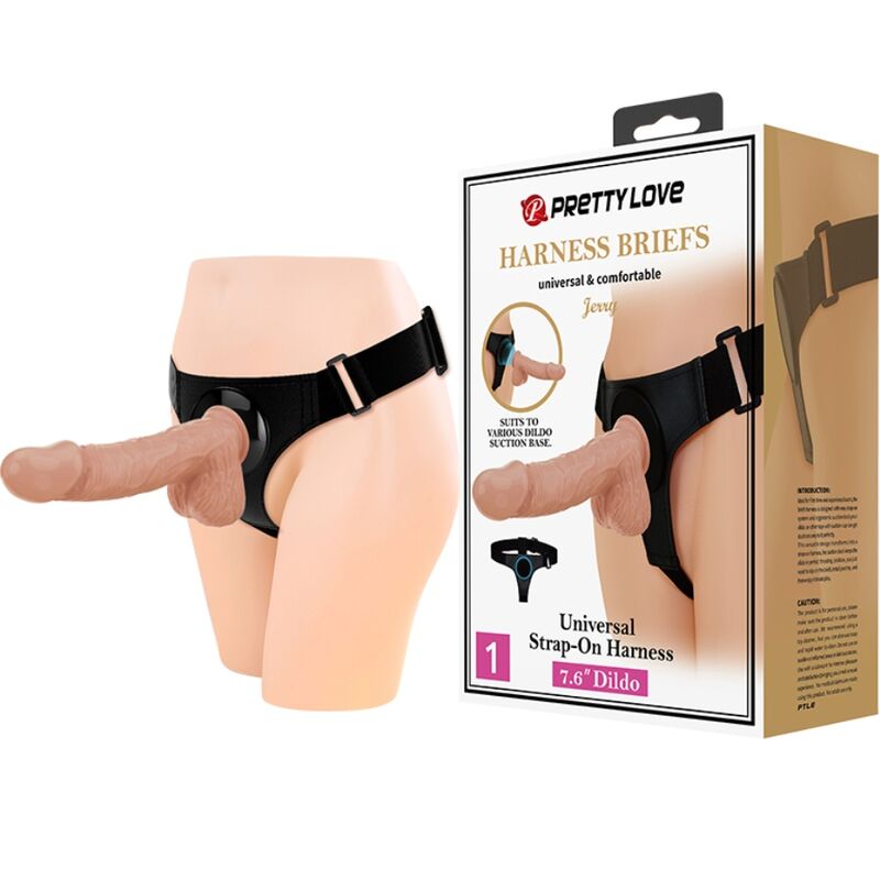 Pretty Love Jerry set za strap on s gaćicama s pojasom