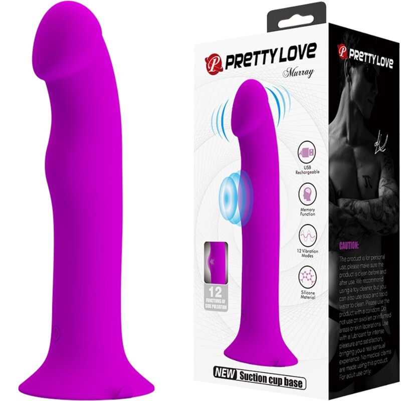 Pretty Love Murray vibrator za G točku s vakuumskom čašicom