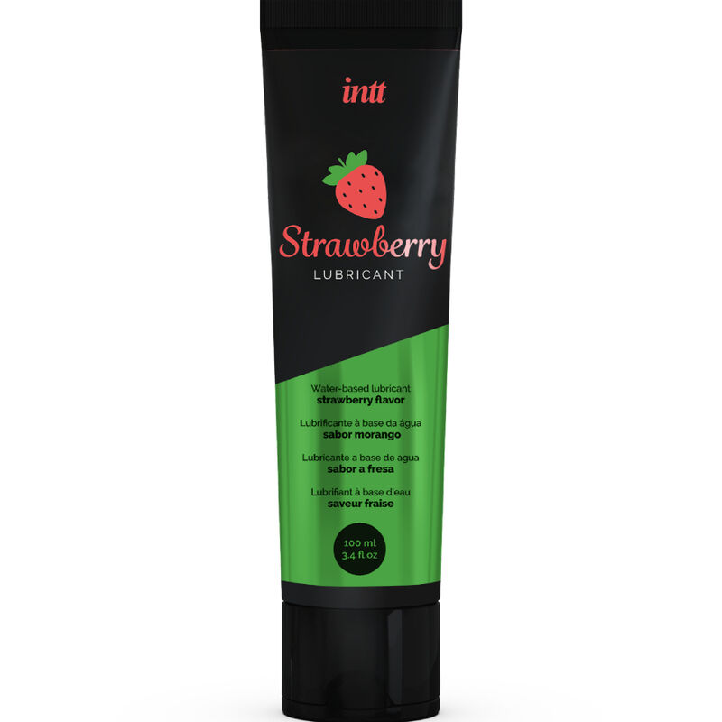 INTT lubrikant s okusom jagode, 100 ml