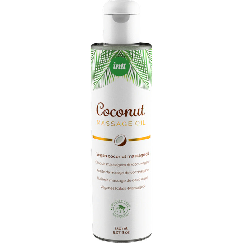 INTT vegansko ulje za masažu s mirisom kokosa, 150 ml