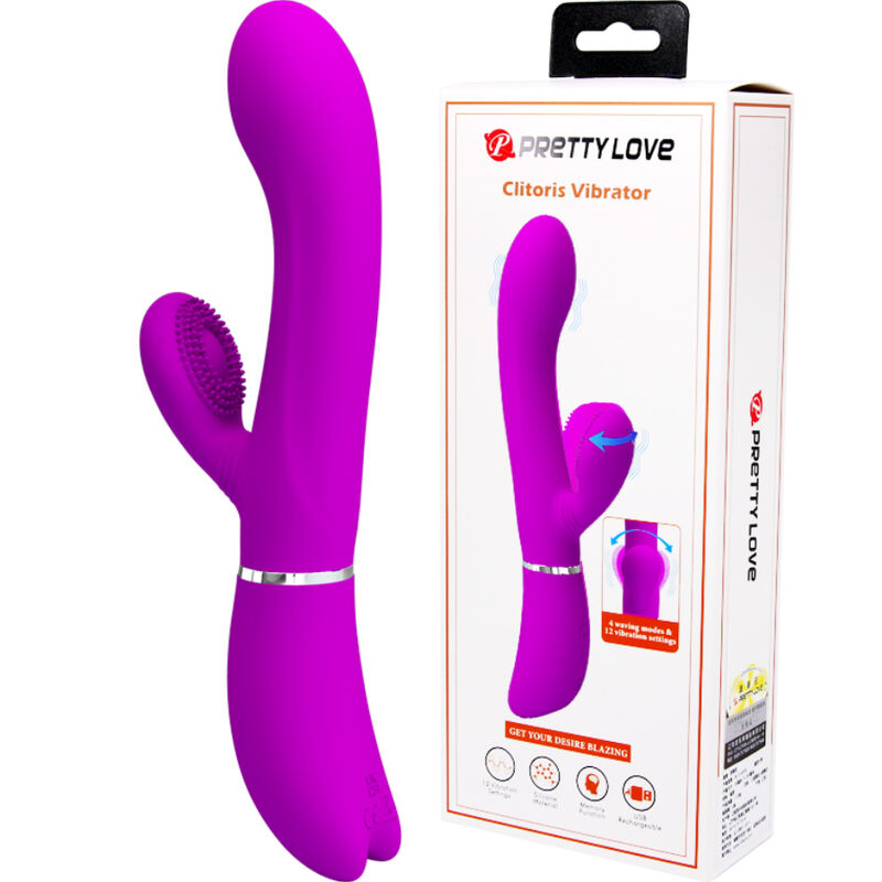 Pretty Love vibrator za klitoris sa zakrivljenim vrhom