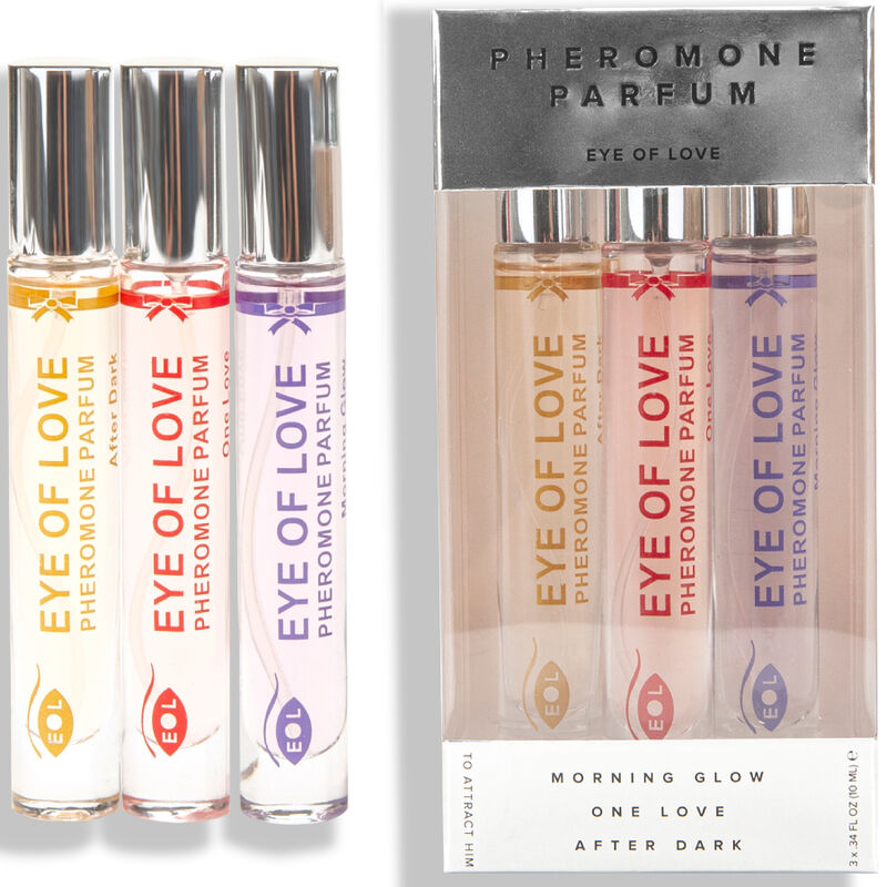 EYE OF LOVE set parfema s feromonima, 3 mirisa