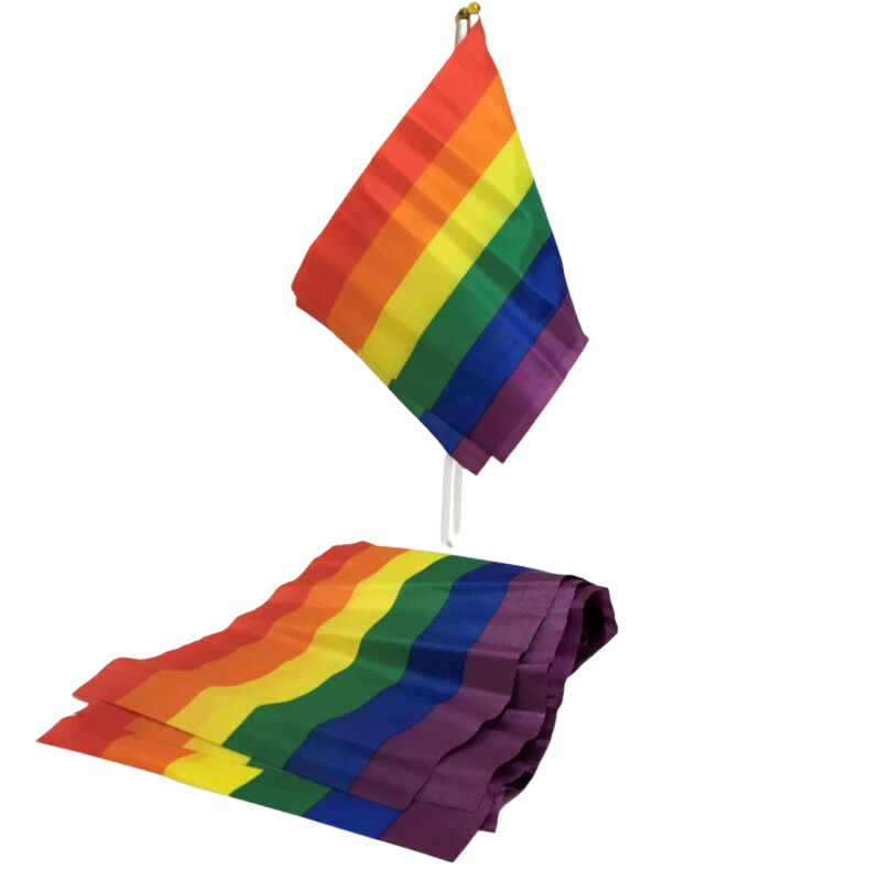 Mala zastava Pridea PRIDE na štapiću