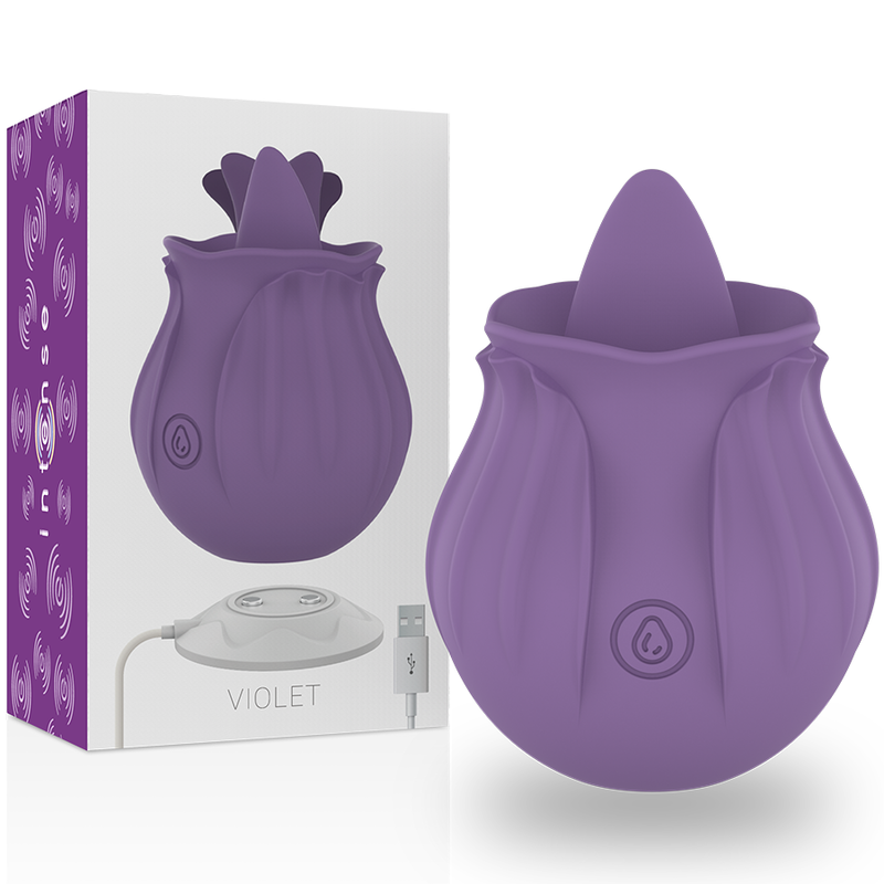 INTENSE VIOLET vibrator za klitoris, ljubičasti