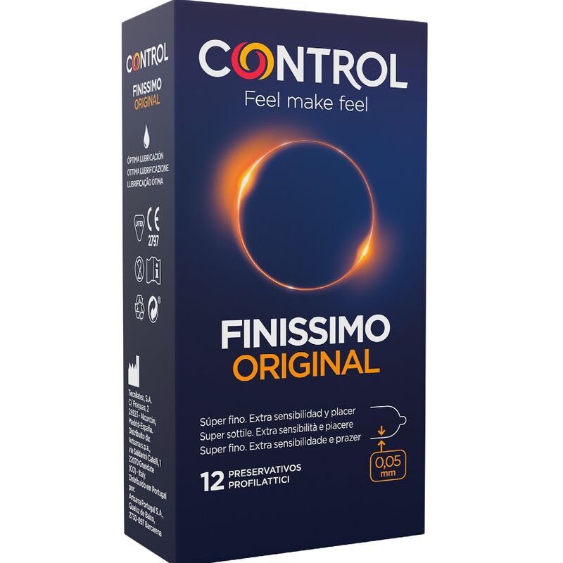 Control Finissimo tanki kondomi, 12 komada