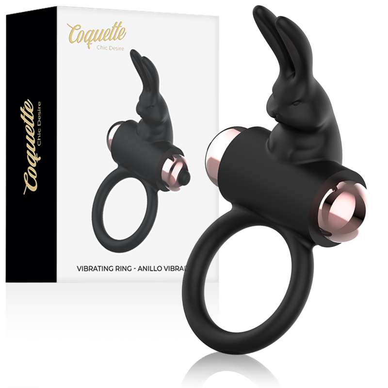 Coquette Chic Desire vibracijski penis prsten od silikona