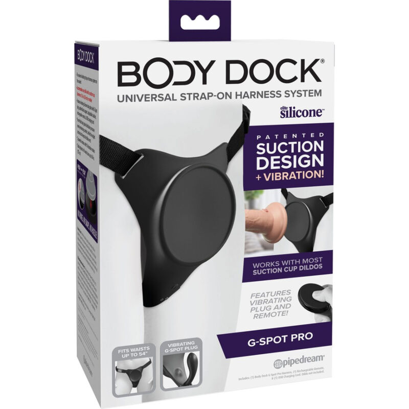 PIPEDREAMS Body Dock G Spot Pro pojas za strap on