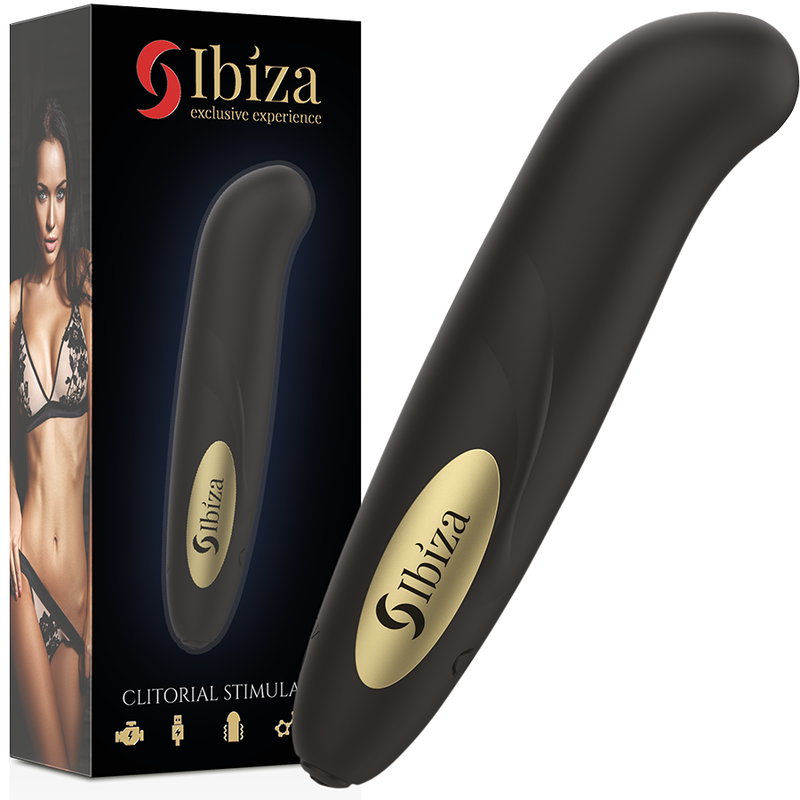 Ibiza Klitoralni Stimulator S Usb Punjenjem, 10 Načina Vibriranja, Zlatni, 13 X 2,9