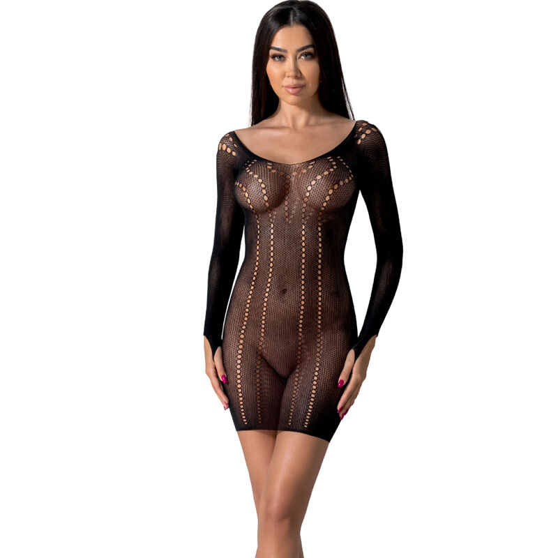 PASSION BS101 bodystocking u crnoj, crvenoj ili bijeloj boji