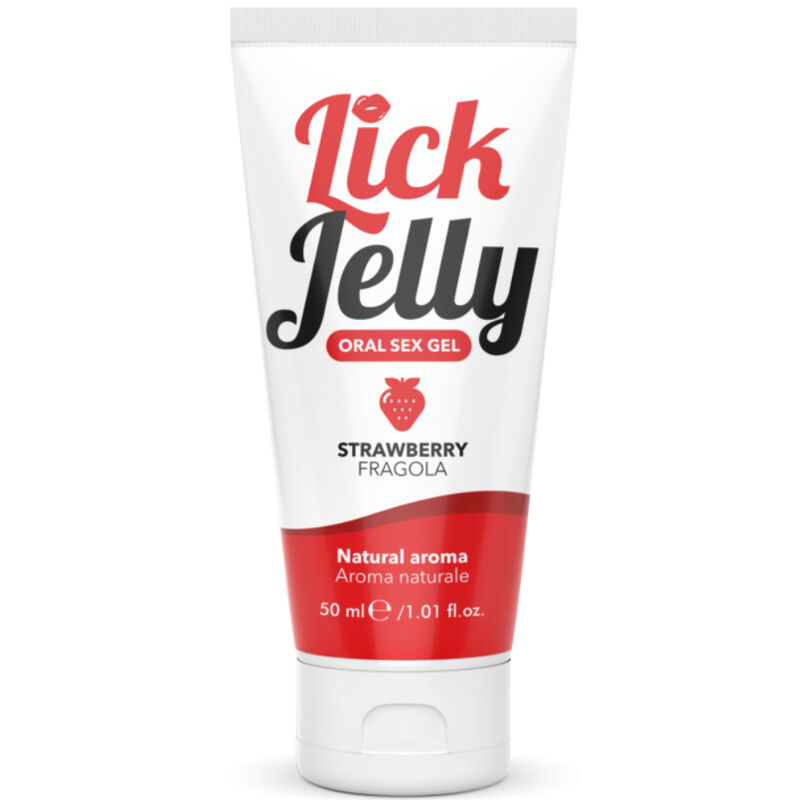 Intimateline Lick Jelly lubrikant s okusom jagode, 50 ml