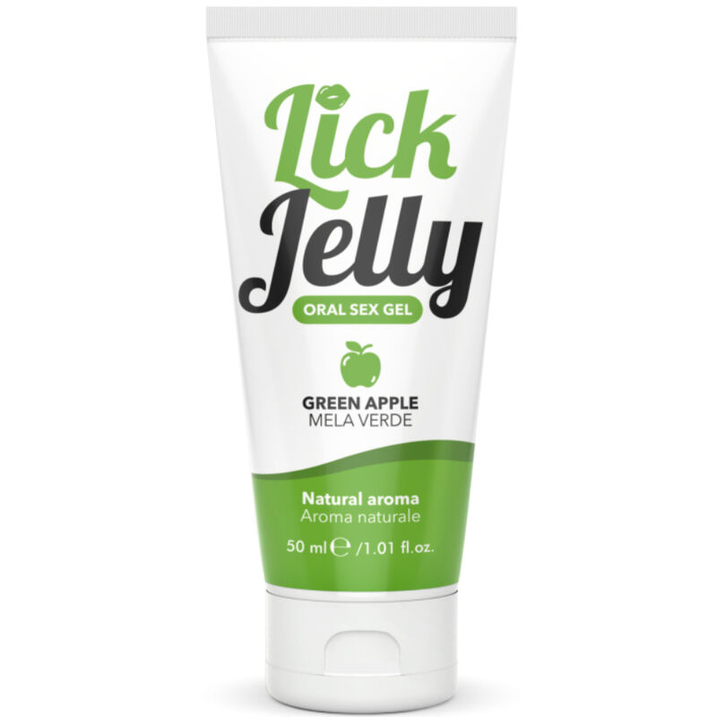 Intimateline Lick Jelly lubrikant s okusom zelene jabuke, 50 ml
