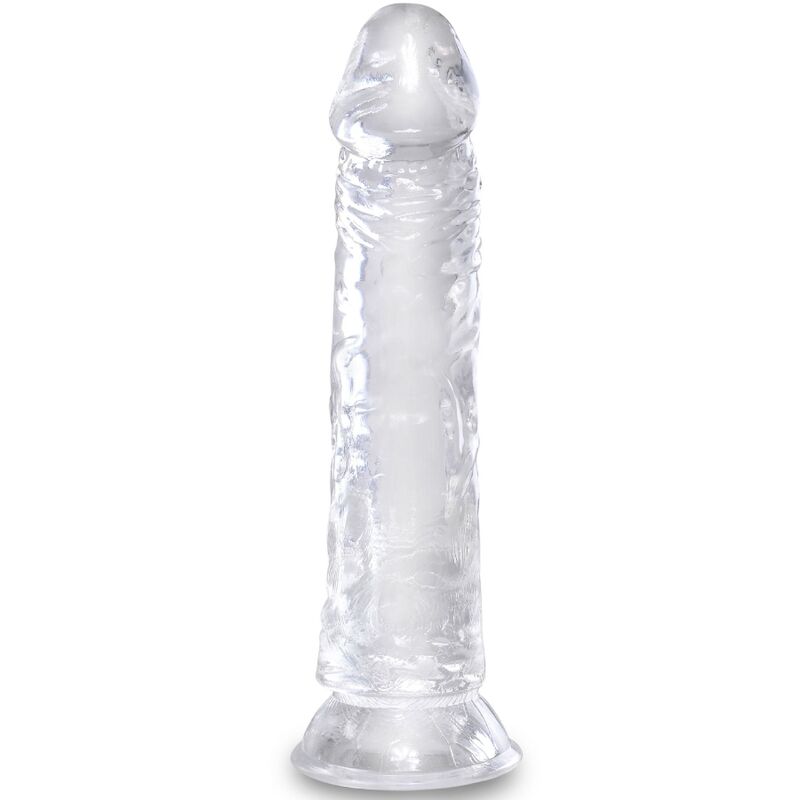 KING COCK Clear prozirni dildo s vakuumskom bazom