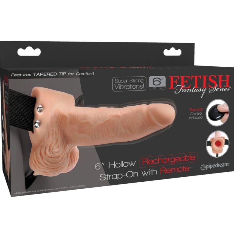 Fetish Fantasy Series vibrator s podesivim harnessom