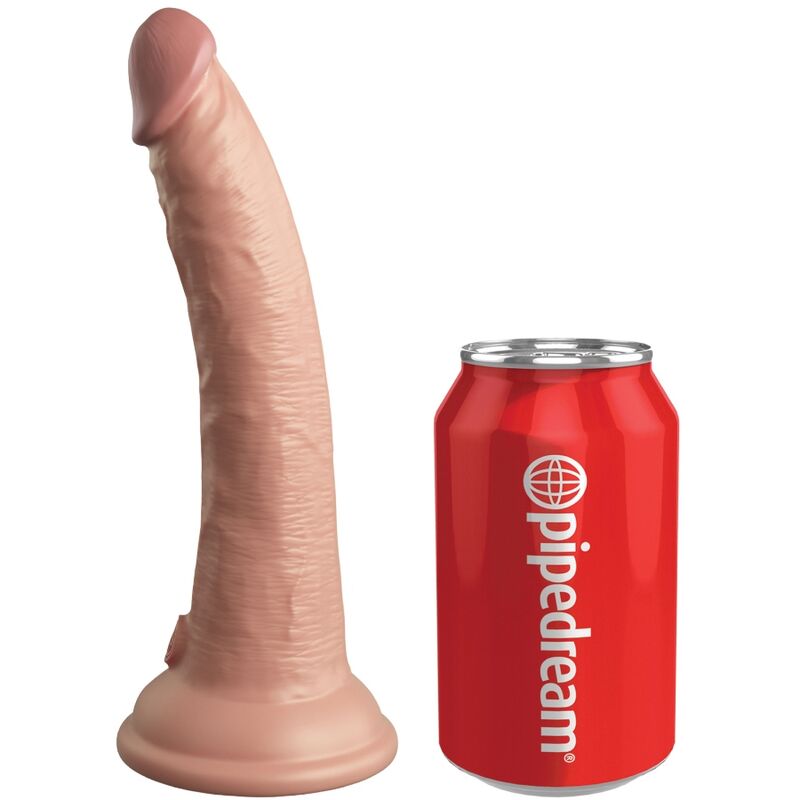 KING COCK Elite realistični vibrator s daljinskim upravljačem