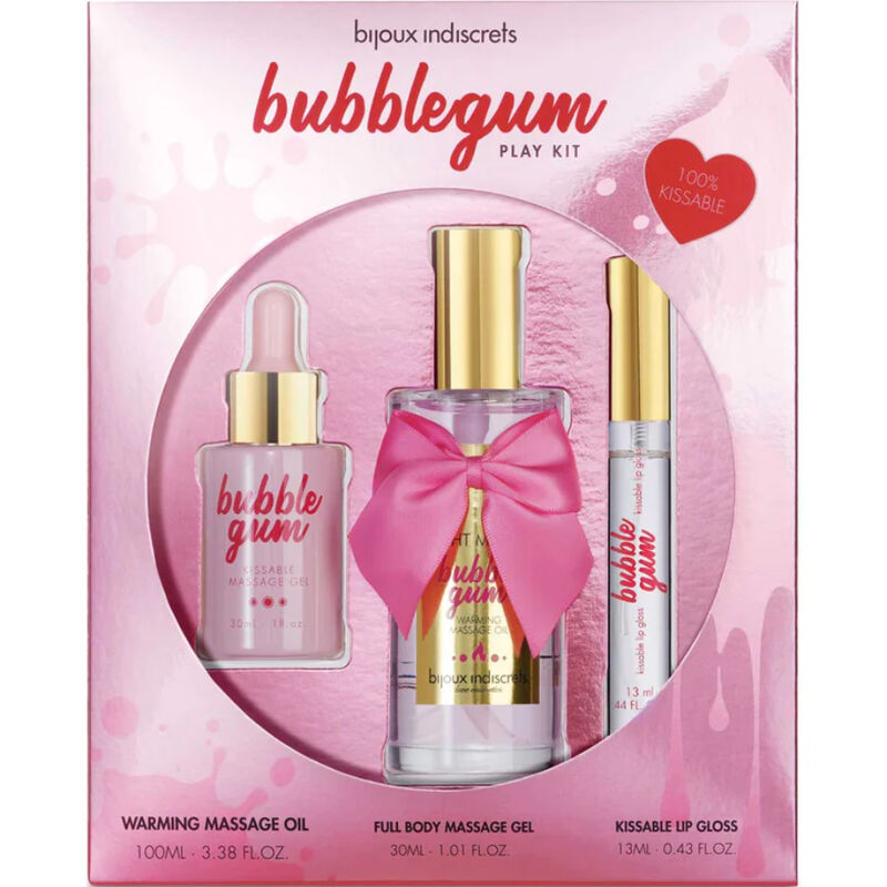 Bijoux Indiscrets Bubblegum Play Kit poklon set za masažu
